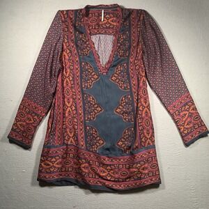 Free People - Meadow Mod Mini in Moody Combo - Waistless Dress  Size M